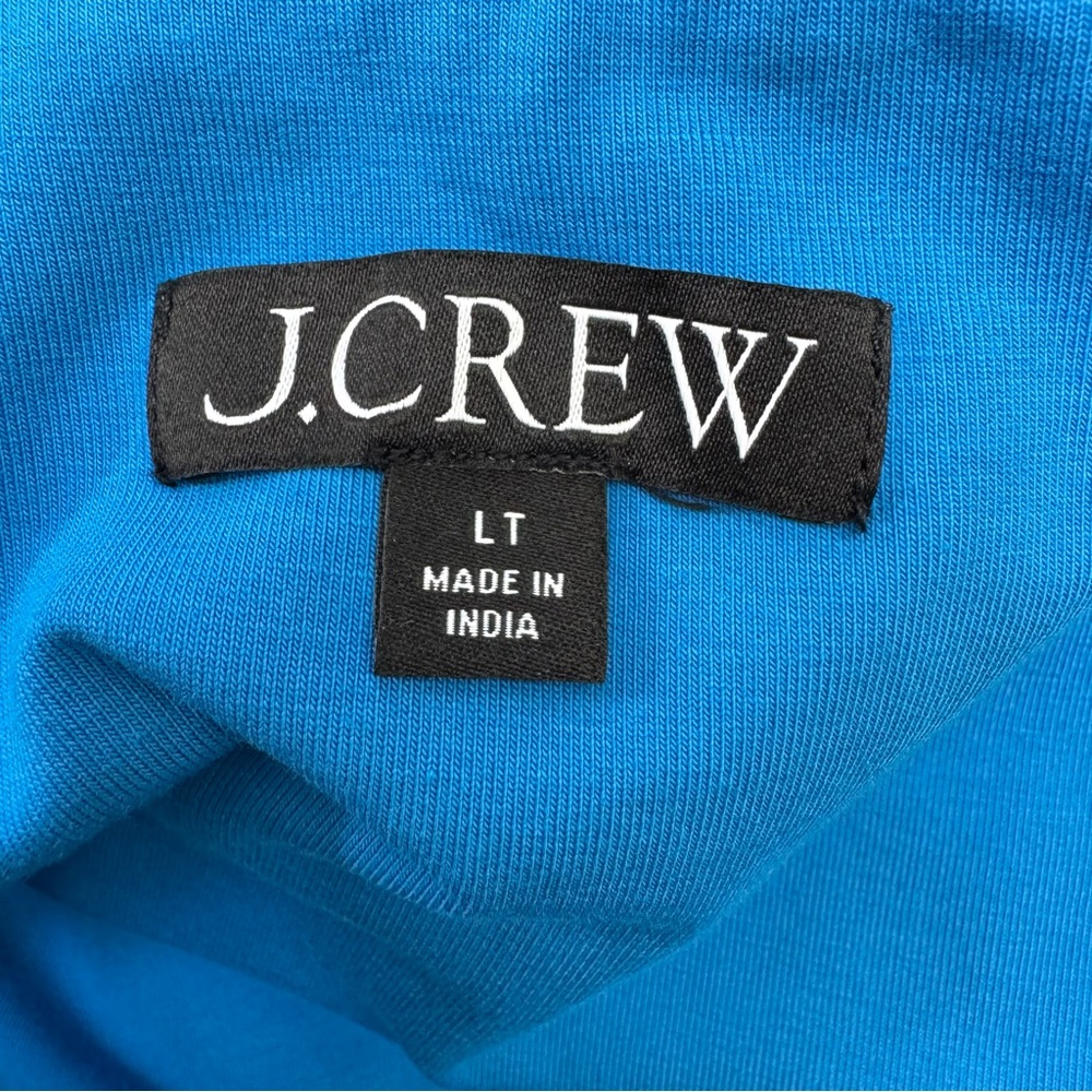 J. Crew Drop Waist Mixy Maxi Dress Women Large Tall Cotton Poplin Preppy Party - Picture 9 of 13